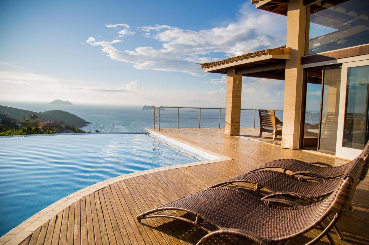 Buzios, Casa Inteira De Frente Para O Mar Em Joao Fernandes, Fabulosa, A Melhor Vista, Mansao Bella Vista Exteriör bild